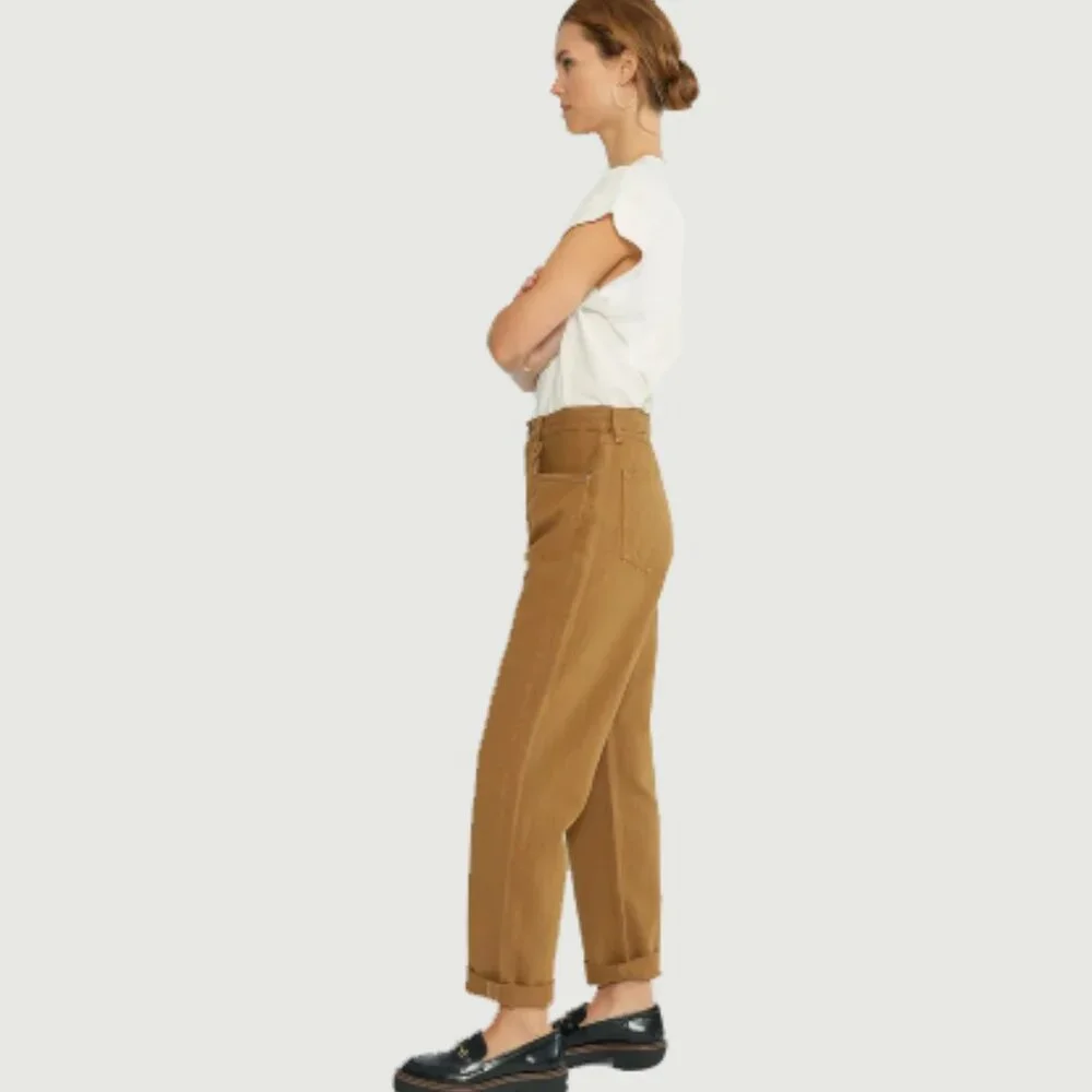 ÉTICA Bryce Pinch Waist Boyfriend in Tapenade NWT - Picture 6 of 12